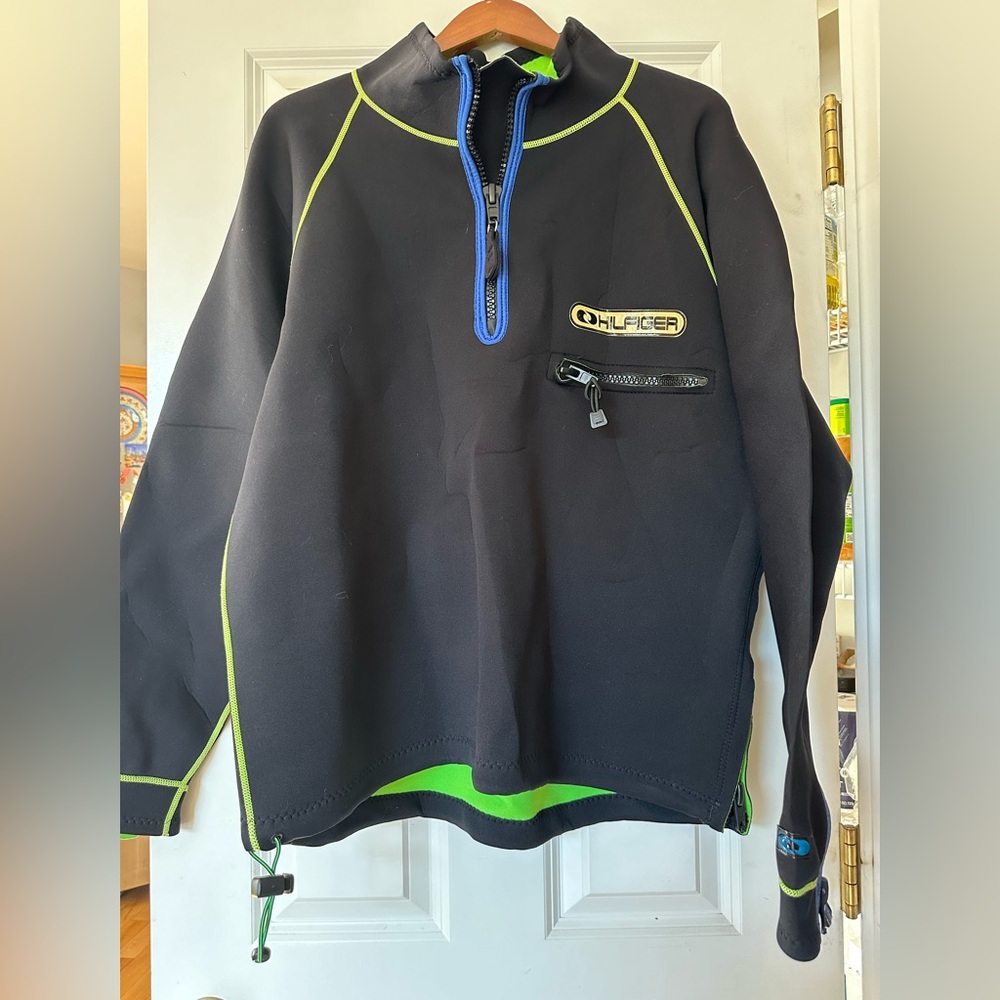Tommy Hilfiger Neoprene Quarter Zip Pullover